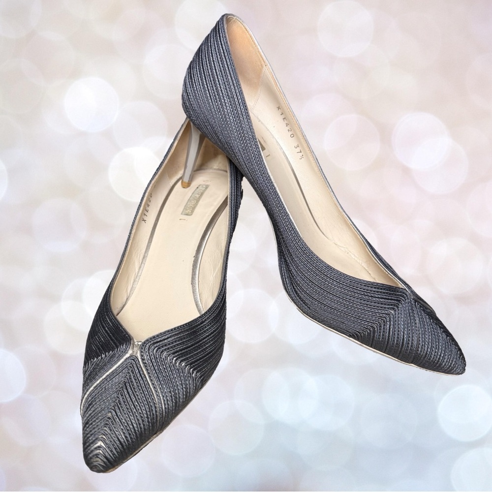 Giorgio Armani Silver Women's Heels